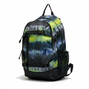 🎒 Burton‎ Tie-Dye Backpack Black Neon — Durable Daypack